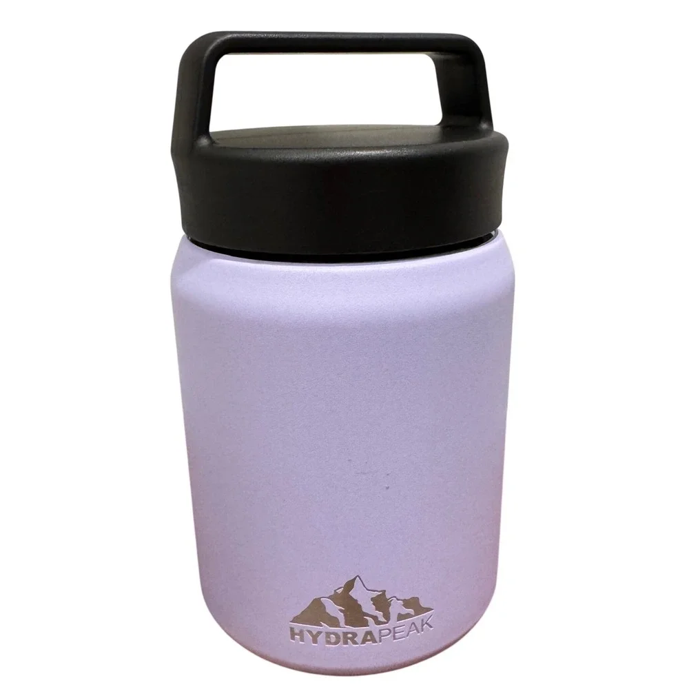 HydraPeak 18oz Stainless Steel Food Jar Insulated Thermos Lilac Purple